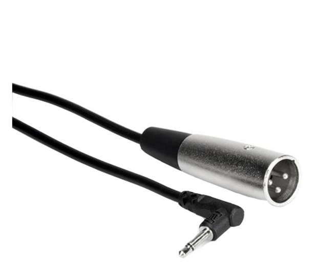 Hosa Kabel do kamer XLRm – TS R 3.5mm, 1.5m - 1102729 - zdjęcie